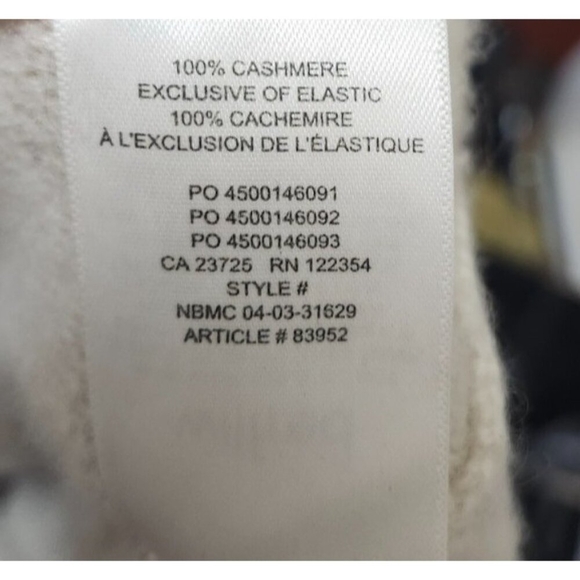 Aritzia Wilfred Free 100% Cashemir Cropped Turtleneck Sweater Oat Beige M - Picture 6 of 12